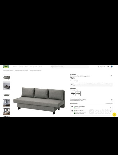 Divano letto posti - 3, ikea