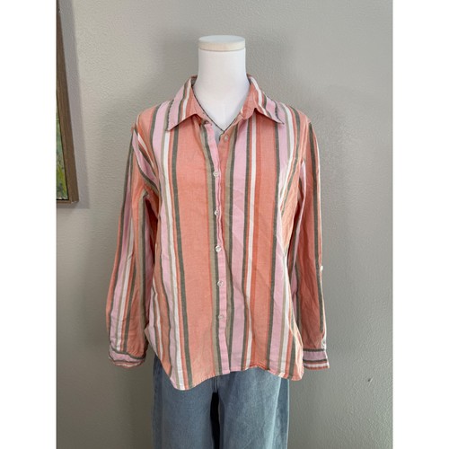 Camicia oversize righe - a, con