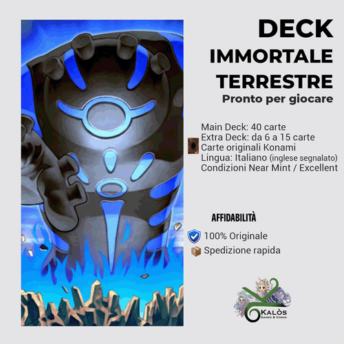 Yugioh mazzo deck - deck, immortale
