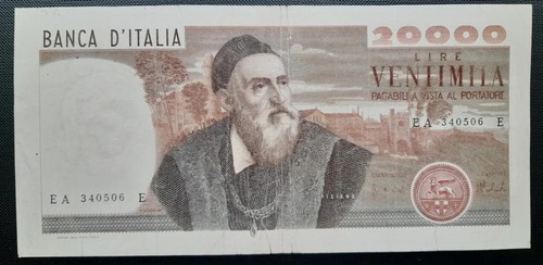 000 lire tiziano 02 1975 - 20.000,