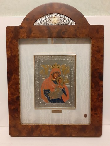 Quadro sacro icona bizantina