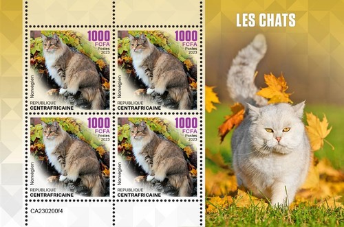 Francobolli gatti gatto - gatti,