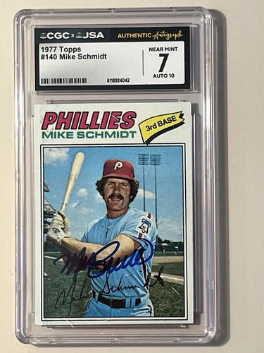 Mike schmidt 1977 - schmidt, topps