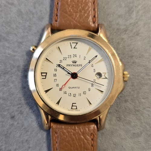 Orologio pryngeps gmt - pryngeps, quarzo