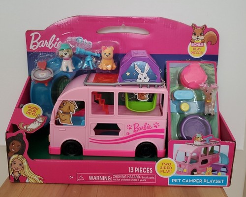 Barbie pets deluxe camper - , set