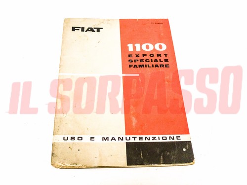 Libretto uso manutenzione - uso,