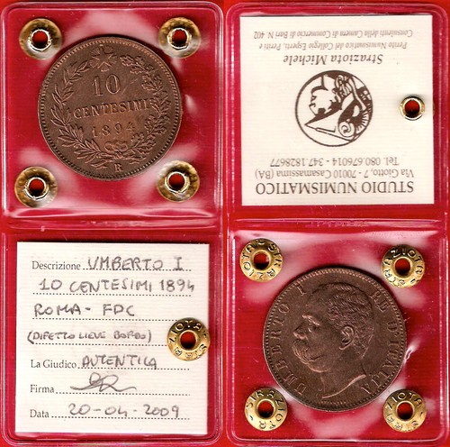 Centesimi 1894 roma - 10,