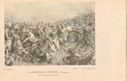 Cartolina guerra italo turca - cartolina,