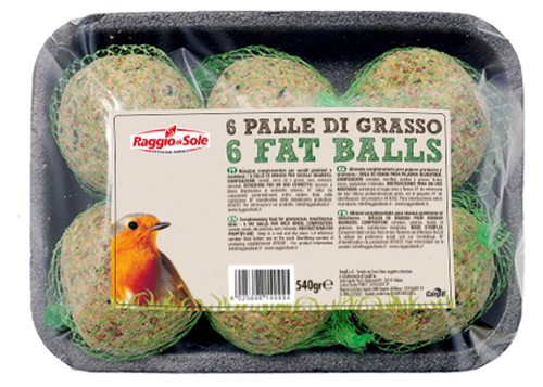 Palle grasso con rete per - con,