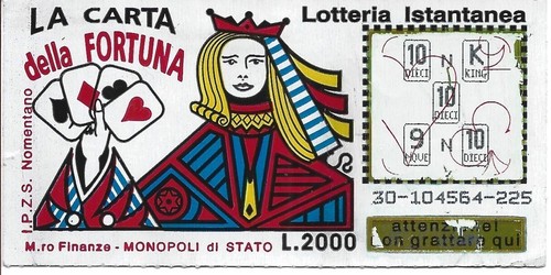 Gratta vinci carta - la,