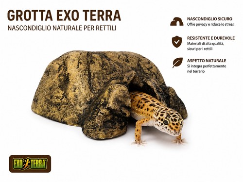Grotta exo terra per rettili - per,