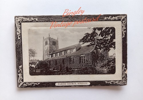 Postcard bingley parish - postcard,