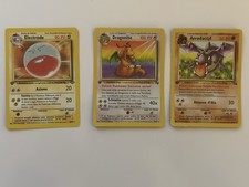 carte pokemon prima edizione