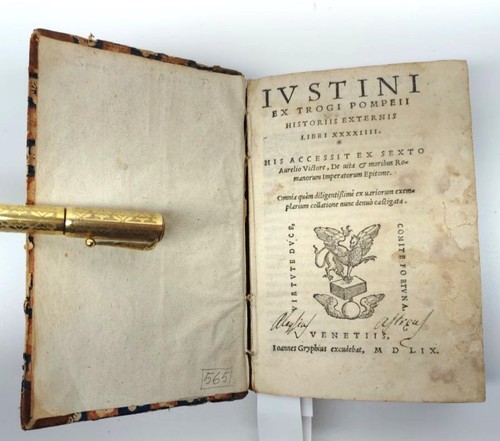 Cinquecentina 1559 iustini - 1559,