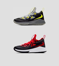 Nike Future Court 2 (GS) giovani nero/rosso/- grigio fumo 100% originali nuove