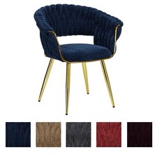 Poltroncina In Morbita Ciniglia Vellutata Intreccaita ROYAL A