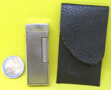 Accendino DUNHILL  ROLLAGAS placcato ARGENTO Revisionato e Funzionante