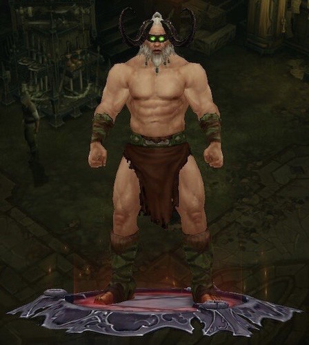 Diablo volto del traditore - diablo, 3