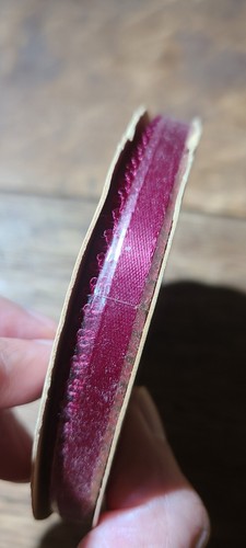 Bobina nastro raso bordo - , piuma