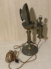 Antica Lampada in Ottone da tavolo