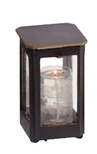 Lampada tombale nera in bronzo