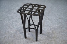 Tabouret fer forgé et métal