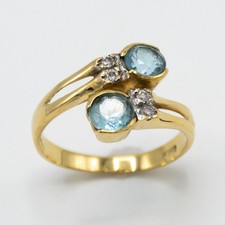 Anello donna oro giallo - 18, kt