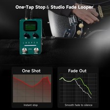 FLAMMA Looper Pedale per