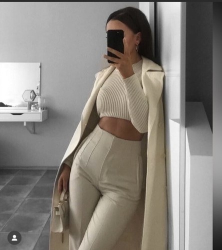Zara high waisted pants - zara, 1478