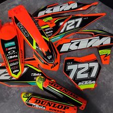 Plastiche + Grafica KTM 2019 2020 2021 2022 XC XC-F SX-F 125 250 300 450