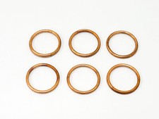 6 Guarnizioni Scarico Rame per