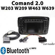 Set2 autoradio originale Mercedes Comand 2.0 Bluetooth radio W203 W209 W463 W639