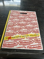 RARE 1 sac plastique nintendo magazine vintage magasin PLV Console Jeux