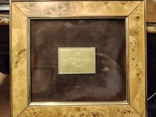 SALVADOR DALI' DON CHISCIOTTE LASTRA ORO E ARGENTO NUMERATA