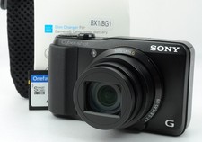 [N come nuovo] Sony Cyber-shot DSC-HX30V fotocamera digitale nera multilingue! Giappone 1564