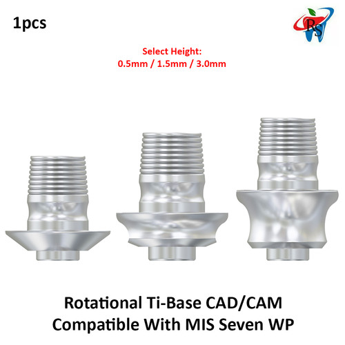 1pcs base rotante cad cam - 1pcs, ti