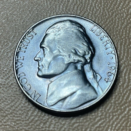 1964 jefferson nickel - 1964-d, 5c