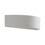 Lindby Applique dimmerabile (Moderno) colore Bianco, in Argilla ad es. Soggiorno & Sala da pranzo applique