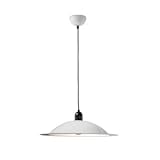 LAMPIATTA SOSPENSIONE STILNOVO COD. 8983 7W E27 Ø28 COLORE BIANCO