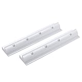 enjoy solar ABS pannello solare 550mm supporto spoiler in bianco, ideale per camper caravan barca