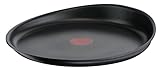 Tefal Ingenio Padella per crepe, 27 cm, Induzione, Rivestimento antiaderente, Ghisa di alluminio, Impilabile, Compatibile con lavastoviglie, Eco Resist L8581004, Nero, Antiaderente