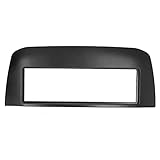 BOROCO Adattatore Radio Plancia Stereo per Auto 1 DIN, Kit di Montaggio Piastra CD per Auto Radio, Pannello Surround per Fiat Punto Evo 2009‑2017