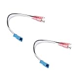 Ruimou 2Pcs Cablaggio Adattatore Per Altoparlanti Per Auto Compatibile Con BMW Serie 3 E90 E91 E92 E93 2006-2011 / 1Series / 2Series Ecc