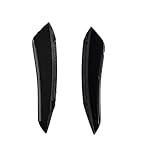 Spoiler anteriori auto Per Mercedes CLA C117 X117 CLA200 220 250 CLA45 AMG 2015-2018 Paraurti Anteriore Lip Spoiler Splitter Canard Vents(Lato nero lucido)