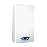 Ariston Matis Condens Plus - Caldaia a Condensazione 24Kw con Temperatura Regolabile per Uso Interno 31,5x40x74,5 - Funziona come Scaldabagno Istantaneo e Riscaldamento Casa, Classe Energetica A