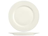 H&H Set 12 Piatti Piani, New Bone China, 26cm