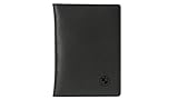BMW Custodia per libretto di auto, nero, 1, 2, 3, 4, 5, 6, 7, X1, X2, X3, X4, X5, X6, X7, M3, M4, tutti i modelli, Nero , ca. 92 x 126 mm