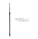 SPORT FISHING Manico GUADINO TELESCOPICO con INNESTO A Vite CM 140