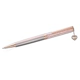 Swarovski - Penna a sfera CRYSTALLINE, rosa, bagno tono oro rosa - 5527536
