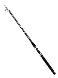Mitchell Adventure 2 - Canna da pesca in vetro resistente, con guide in acciaio inox, per pesca d'acqua dolce e mare